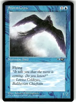 Storm Crow (Flying Right) Alliances Regular MTG - Image 1