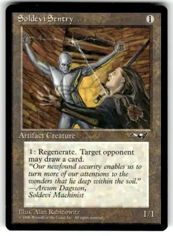 Soldevi Sentry Alliances Regular MTG NM - Image 1