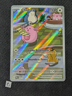 Chansey 187/167 Twilight Masquerade Illustration Rare Full Art Pokemon TCG NM - Image 1