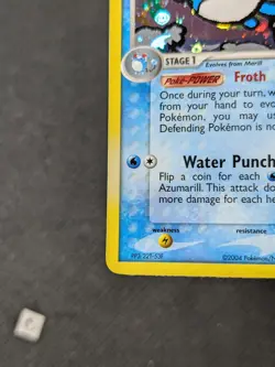 Azumarill 1/109 - Ex Team Rocket Returns Stamped Reverse Holo Pokemon TCG NM - Image 5