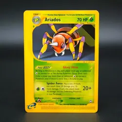Ariados 3/147 Non Holo Rare Aquapolis E Series Vintage WOTC Pokemon Card - NM - Image 1
