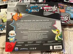 POKEMON SV10.5 BLACK BOLT WHITE FLARE POSTER COLLECTION BOX LOT OF 7 - Image 3
