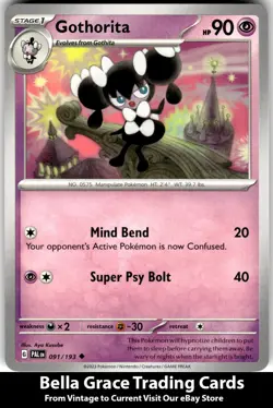 Gothorita #091/193 SV02: Paldea Evolved Pokemon Uncommon - Image 1