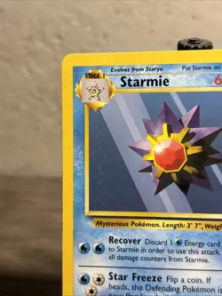 Starmie 064/102 Base Set Regular Common-Pokemon TCG-Vintage-Fast Shipping-LP! - Image 2