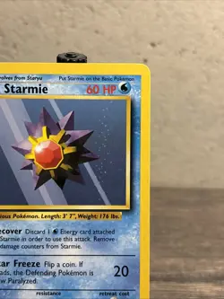 Starmie 064/102 Base Set Regular Common-Pokemon TCG-Vintage-Fast Shipping-LP! - Image 3