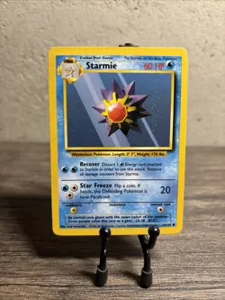 Starmie 064/102 Base Set Regular Common-Pokemon TCG-Vintage-Fast Shipping-LP! - Image 1
