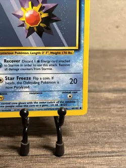 Starmie 064/102 Base Set Regular Common-Pokemon TCG-Vintage-Fast Shipping-LP! - Image 5