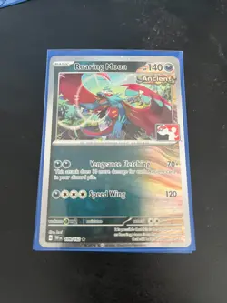 Roaring Moon 109/162 | Play! Pokemon Prize Pack Series 5 | Holo Stamped Promo - Image 1