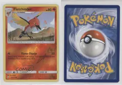 Fletchinder Reverse Foil Pokemon Sun & Moon Unified Minds #31 07rd - Image 3