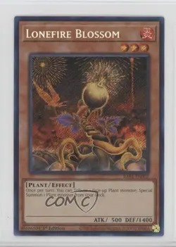 Lonefire Blossom 1st Ed. YuGiOh 25th Anniversary Rarity Collection 0ld5 - Image 1