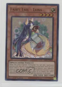 UR - Fairy Tail Luna 1st Ed. YuGiOh 25th Anniversary Rarity Collection 0ld5 - Image 1