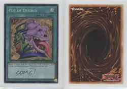 Pot of Desires 1st Ed. YuGiOh 25th Anniversary Rarity Collection 0v7a - Image 3