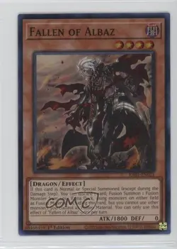 Fallen of Albaz 1st Ed. YuGiOh 25th Anniversary Rarity Collection 14my - Image 1
