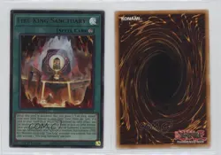 UR - Fire King Sanctuary 1st Ed. YuGiOh Onslaught of the s Structure Deck 14my - Image 3