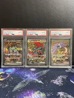 PSA 10 Sandy Shocks Roaring Moon Raging Bolt SAR SV4a 2023 Pokemon Card Japanese - Image 1