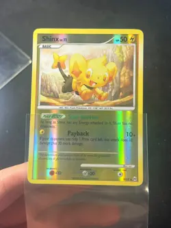 Pokemon Card Shiny Shinx Lv. 11 SH12 Reverse Holo. Secret Rare nm - Image 1