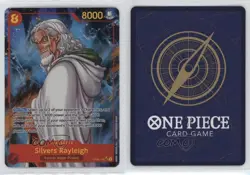 2024 One Piece Card Game: Two Legends OP08 SEC Silvers Rayleigh (Alt Art) 1a1o - Image 3