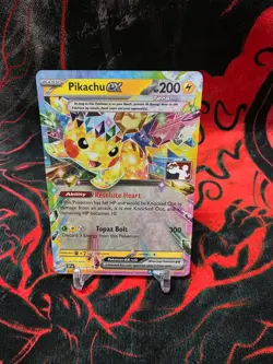 Pikachu EX 057/191 Play! Pokemon League Stamp Promo Prize Pack 7 FRESH PULL - Image 1