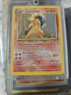 Pokemon Typhlosion 17/111 Neo Genesis Rara Holo Unlimited Wizards ITA Vintage - Image 1