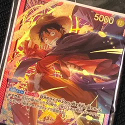 R101 Japanese One Piece Luffy OP05-060 Promo Card Sealed - Image 2