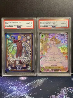 PSA 10 Sanji SP Pudding SP OP11 Sequential Number Set ONE PIECE Card Japanese - Image 1