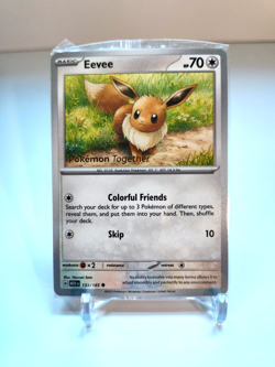 Eevee 133/165 Pokemon Together Promo Sealed Pokemon Trading Card Game TCG - Image 1