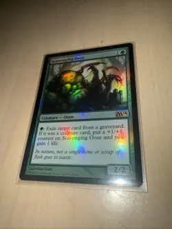 MTG Magic The Gathering Scavenging Ooze Foil Promo Green Commander - Image 2