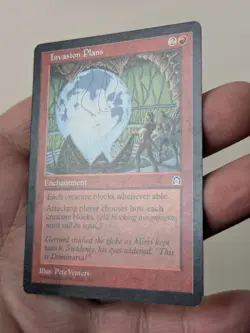 Invasion Plans - Stronghold - MTG Magic: The Gathering - Light Play - Image 5