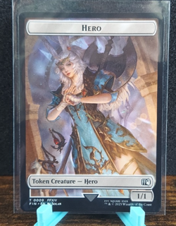 Hero (0009) // Bird (0017) Double-Sided Token Final Fantasy Regular MTG - Image 1