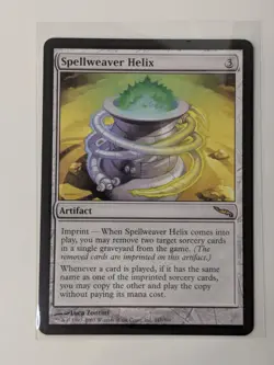 Spellweaver Helix #247 - Mirrodin, 2003 - MTG Magic: The Gathering - Light Play - Image 1