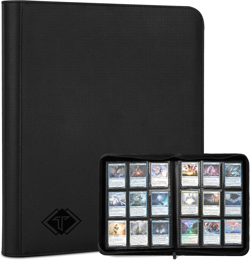 Zip MTG Card Binder with 432 Side Loading Pocket fits TCG Baseball Sports Cards - Image 1