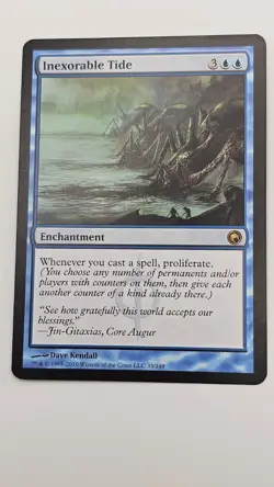 LP 1x Inexorable Tide - Scars of Mirrodin - MTG - Image 1