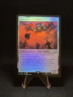 Relentless X-ATM092 (Foil) - 268 - FINAL FANTASY- Near Mint - MTG - Image 1