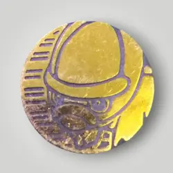 Pokemon TCG Gold Shieldon Collector COIN (P491) - Image 1