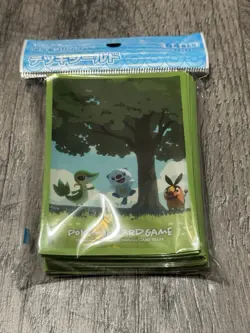 Snivy, Tepig & Oshawott Pokemon Card Sleeves & Deck Box New Sealed - Image 2
