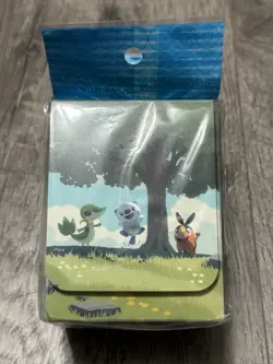 Snivy, Tepig & Oshawott Pokemon Card Sleeves & Deck Box New Sealed - Image 3