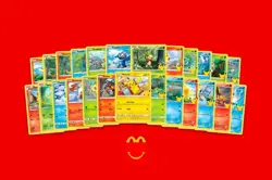 NEW! - Pokemon 25th Anniversary McDonald's 2021 Promo Booster Sealed Pack - Image 3