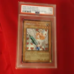 YuGiOh Injection Fairy Lily LOD-100 Secret Rare 1st Edition MINT/NEAR MINT PSA 7 - Image 4