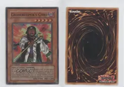 Gravekeeper's Chief 1st Ed. YuGiOh Pharaonic Guardian #PGD-065 2003 e3x - Image 3