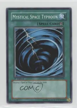 Mystical Space Typhoon 1st Ed. YuGiOh Warrior's Triumph Structure Deck 2005 1z8 - Image 1