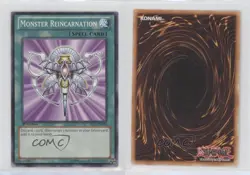 Monster Reincarnation 1st Ed. YuGiOh Realm of Light Structure Deck 01ic - Image 3