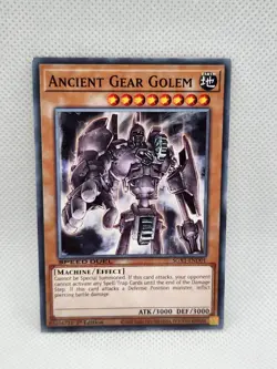 Ancient Gear Golem SGX1-END01 Yugioh Card Speed Duel Earth Machine Effect - Image 1