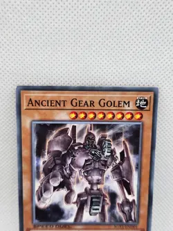 Ancient Gear Golem SGX1-END01 Yugioh Card Speed Duel Earth Machine Effect - Image 2