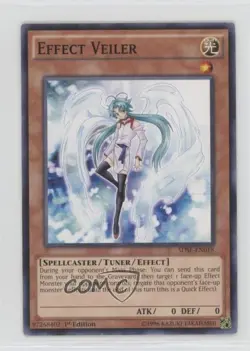 Effect Veiler 1st Ed. YuGiOh Synchron Extreme Structure Deck #SDSE-EN018 1z8 - Image 1