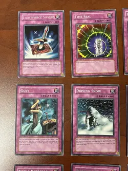 Vintage Yugioh! Pharaoh’s Servant PSV First Edition Common Trap Card Lot x 20 LP - Image 2
