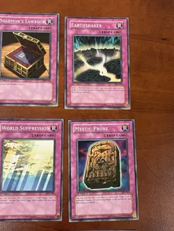 Vintage Yugioh! Pharaoh’s Servant PSV First Edition Common Trap Card Lot x 20 LP - Image 4