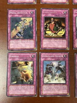 Vintage Yugioh! Pharaoh’s Servant PSV First Edition Common Trap Card Lot x 20 LP - Image 5