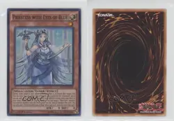 Priestess with Eyes of Blue 1st Ed. YuGiOh Mega-Tins Mega Pack #MP17-EN055 e6j - Image 3