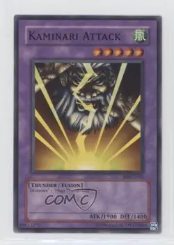 Kaminari Attack European Unlimited YuGiOh Metal Raiders #MRD-E041 2002 0xr2 - Image 1