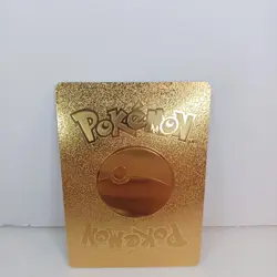 Custom Charizard Vstar Gold foil Fan Art Metal card Excellent Condition - Image 2